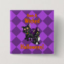 Search for halloween badges pins Black cat