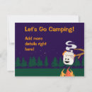 Search for smore invitations Happy camper