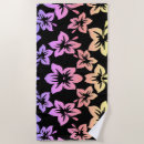 Search for hawaiian beach towels Black