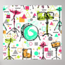Search for drum kit posters Illustration