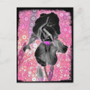 Search for black iris postcards Flower