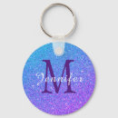Search for purple ombre key rings Girly