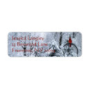 Search for storm return address labels Snow