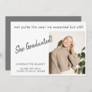 Search for funny graduation announcement cards Minimalist