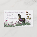 Search for amusing business cards Horse
