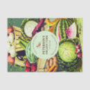 Search for vegetables tissue paper Vegan