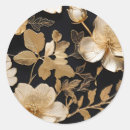 Search for black and white pattern stickers Gold