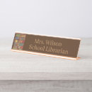 Search for librarian name plates Cute