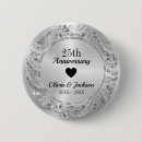 Search for 25th anniversary badges Floral