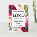 Search for to the lord thank you cards Floral