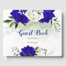 Search for royal blue wedding guest books Flowers