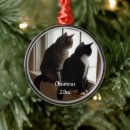 Search for santa cat christmas tree decorations Tuxedo