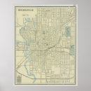 Search for indiana map art Map of indianapolis