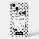 Search for black cat cartoon iphone cases Illustration
