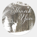 Search for winter wonderland thank you stickers Deer