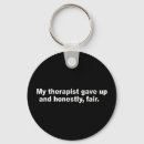 Search for my therapist key rings Funny