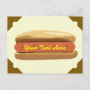 Search for hotdog postcards Mustard