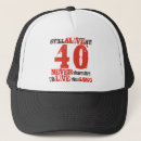Search for 40th birthday hats Funny