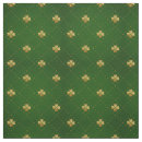 Search for shamrock pattern fabric Gold
