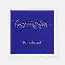 Search for congratulations napkins Celebration