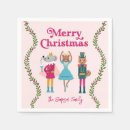Search for nutcracker napkins Pink