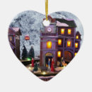 Search for winter scene christmas tree decorations Ceramic