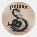Search for poisonous snake stickers Halloween