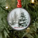 Search for scenery christmas tree decorations Winter