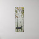 Search for black and white bird canvas prints Water
