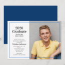 Search for blue graduation invitations Grad party