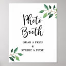 Search for photo booth wedding signs Greenery