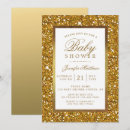 Search for elegant glitter baby shower invitations Script