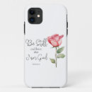 Search for know that i am god iphone cases Bible verse
