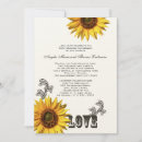 Search for sunflower wedding anniversary invitations Flowers