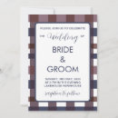 Search for buffalo plaid wedding invitations Farmhouse