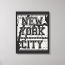Search for new york city map canvas prints Typography