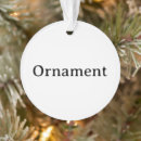 Search for blank christmas tree decorations Gift
