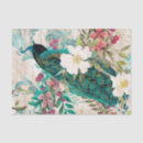 Search for peacock tissue paper Collage