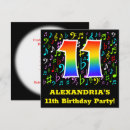 Search for 11 invitations 11 years old