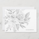 Search for white gray note cards Floral