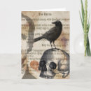 Search for bird skull cards Black