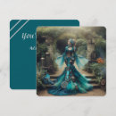 Search for vintage mermaid invitations Blue