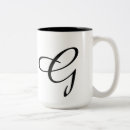Search for alphabet design mugs Letter