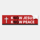 Search for no jesus no peace bumper stickers Faith