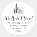 Search for winter address stickers Floral