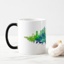 Search for blue city mugs Silhouette
