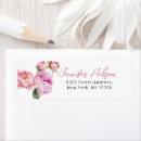 Search for pink bridal shower return address labels Girly