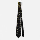 Search for black and gold ties For her