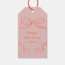 Search for ribbon gift tags Red