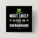Search for shamrock badges Shenanigans
